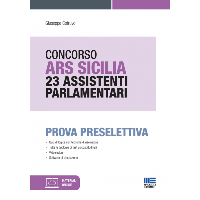 Concorso ARS SICILIA Assistenti Parlamentari 2021 