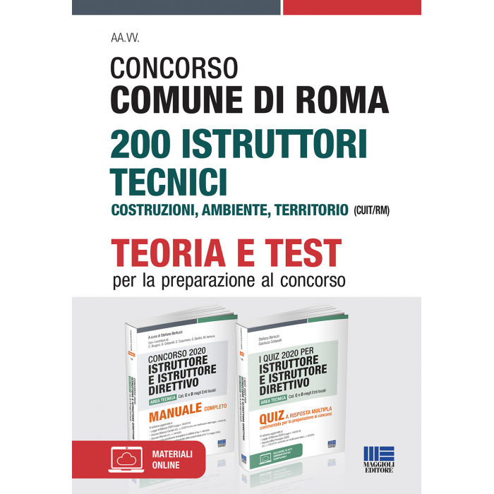 Concorso Comune di Roma 200 Istruttori tecnici 