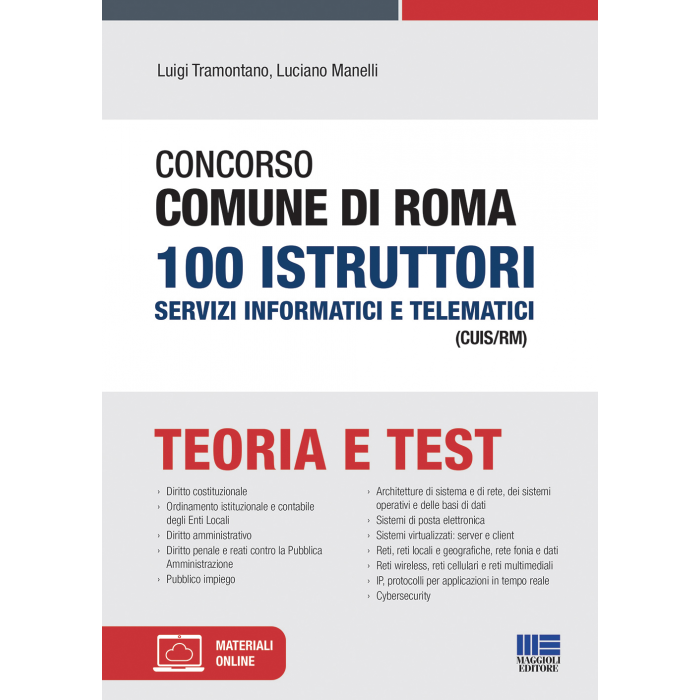 Concorso Comune di Roma 100 Istruttori informatici