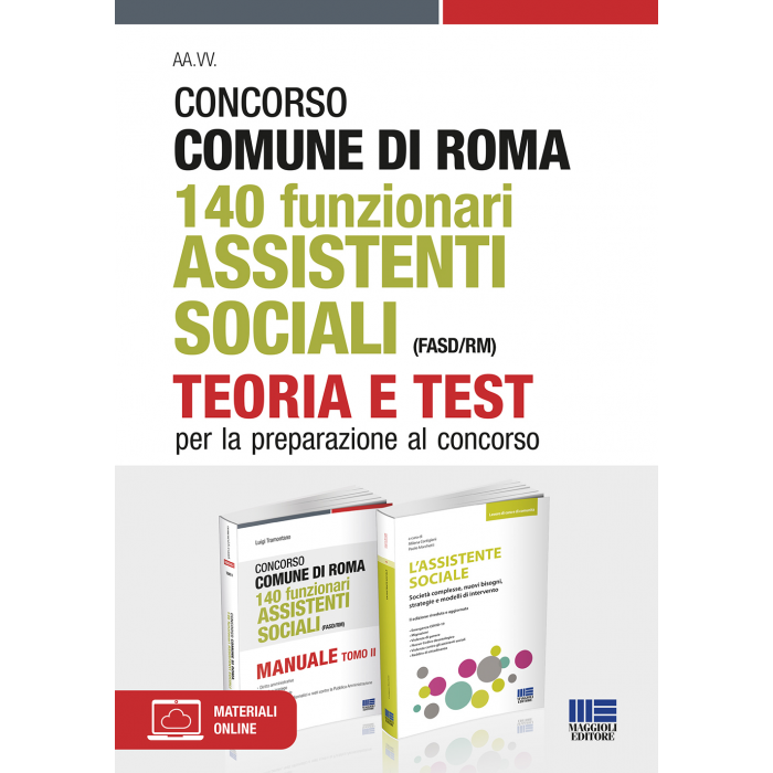 Concorso Roma 2021 Assistenti sociali - KIT completo
