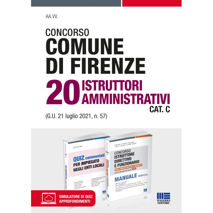 Concorso Comune di Firenze 20 Istruttori amministrativi