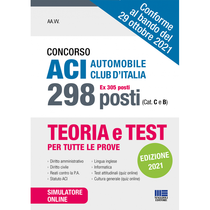 Concorso ACI Automobile Club d'Italia 2021