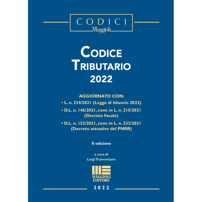 Codice Tributario 2022 (Libro carta)