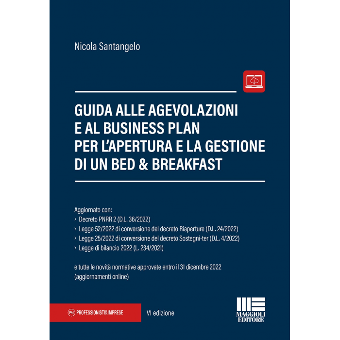 Guida agevolazioni e business plan per bed & breakfast
