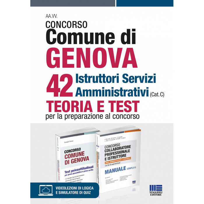 Concorso Comune di Genova 42 Istruttori Servizi Amminis