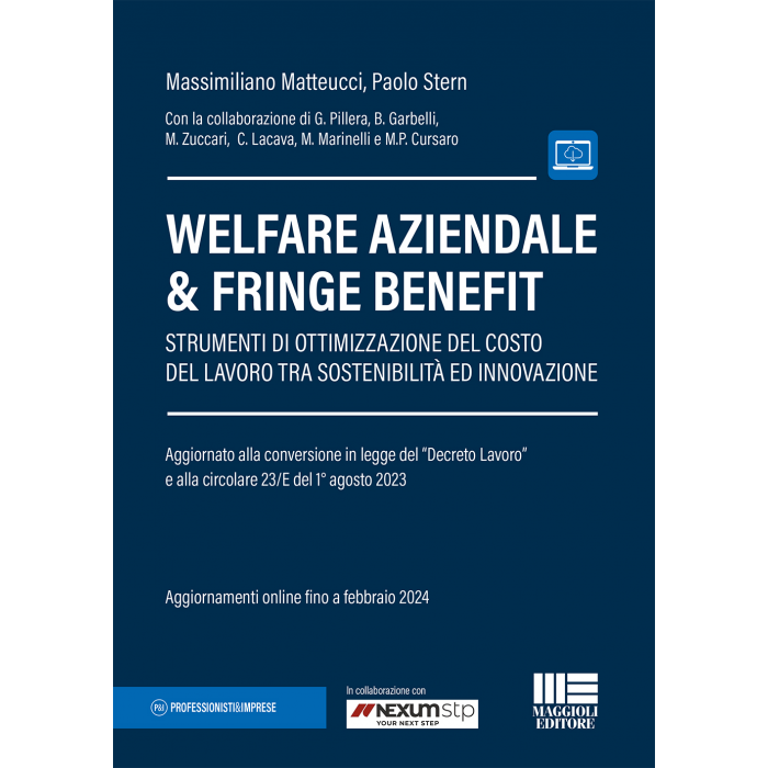 Welfare aziendale & fringe benefit - Libro di carta