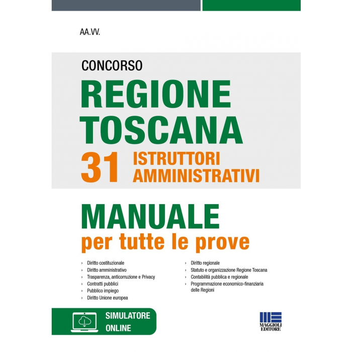 Concorso Regione Toscana 31 Istruttori Amministrativi