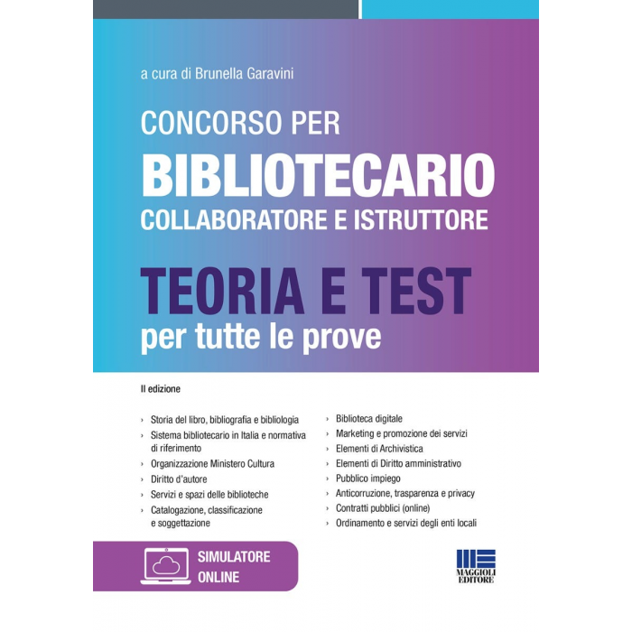 Concorso per bibliotecario collaboratore e istruttore