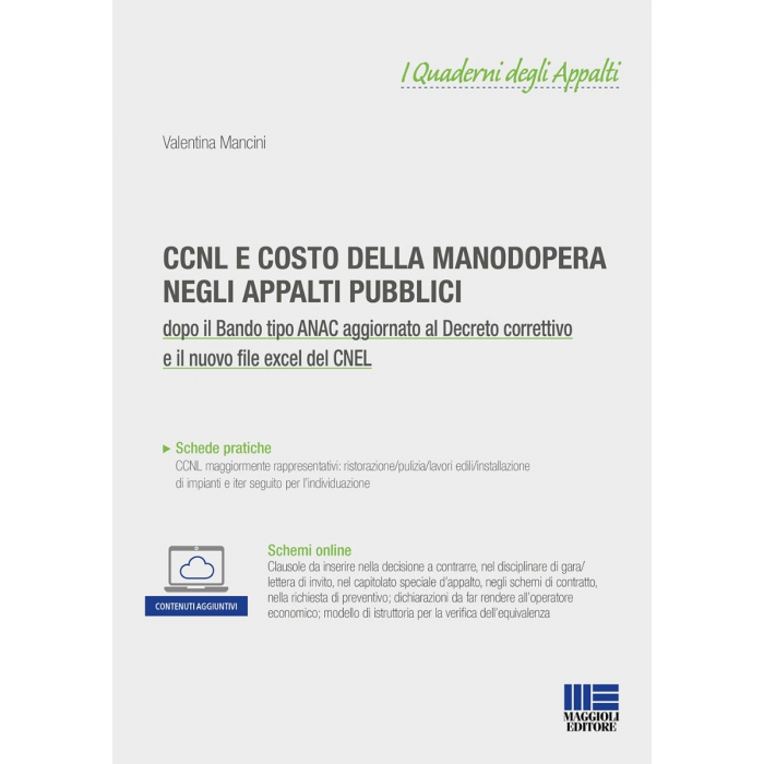CCNL e Costo della manodopera negli appalti pubblici 