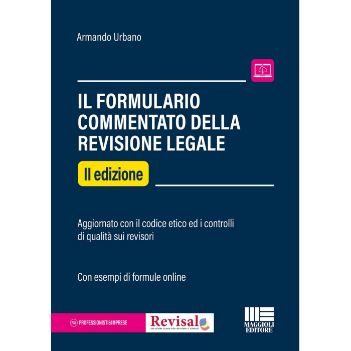 Il formulario commentato della revisione legale - carta