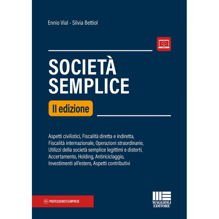 Società semplice - II Edizione - libro di carta