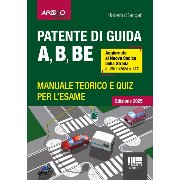 Patente di guida A, B, BE - Manuale quiz