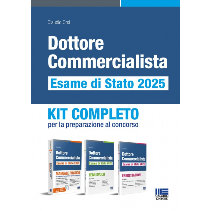 Dottore Commercialista Esame di Stato 2025 - cartaceo