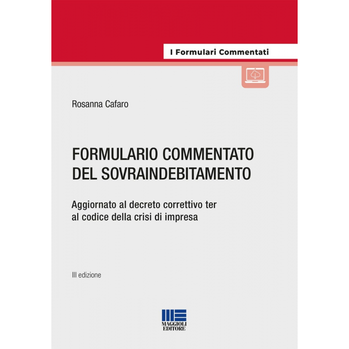 Formulario commentato del sovraindebitamento | Libro