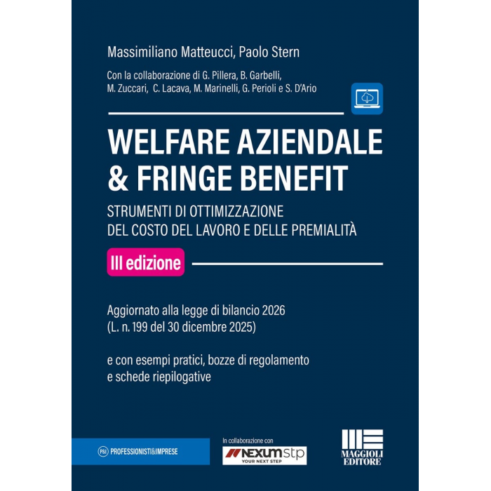 Welfare aziendale & Fringe benefit | Libro di carta