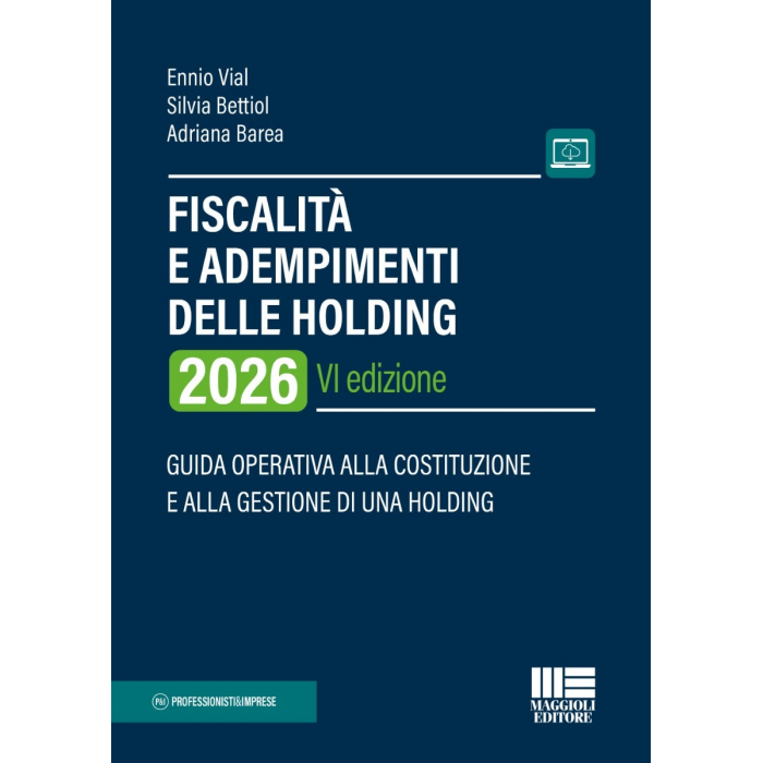Fiscalità e adempimenti delle Holding 2026 | Libro