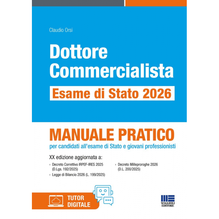 Esame commercialista 2026 - MANUALE PRATICO | Libro