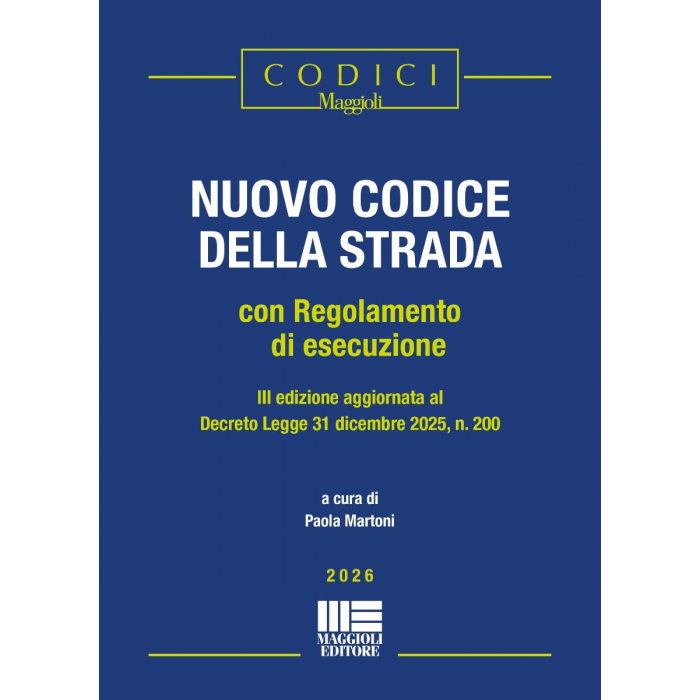 Nuovo codice della strada | Libro di carta