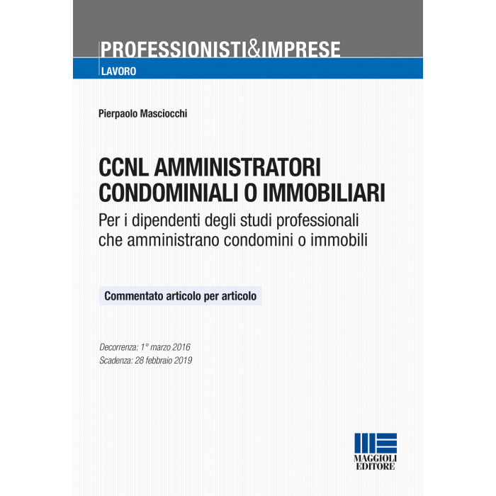 CCNL amministratori condominiali o immobiliari(Libro)