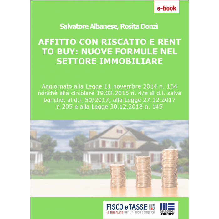 Affitto con riscatto e Rent to buy (eBook 2019)