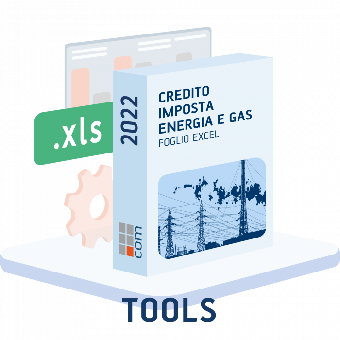 Credito imposta energia e gas - Decreto bollette Excel