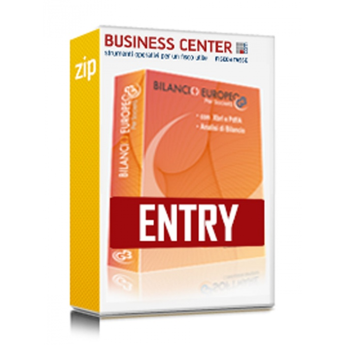 Bilancio Europeo GB Entry - Software 5 anagr. UPGRADE