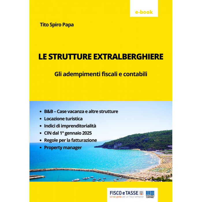 Le strutture extralberghiere (eBook 2025)