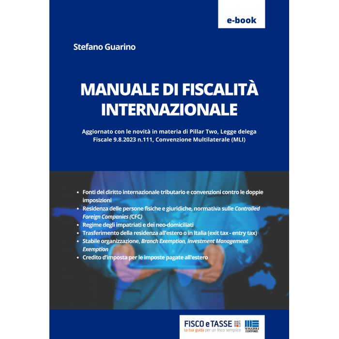 Manuale di fiscalità internazionale (eBook 2023)