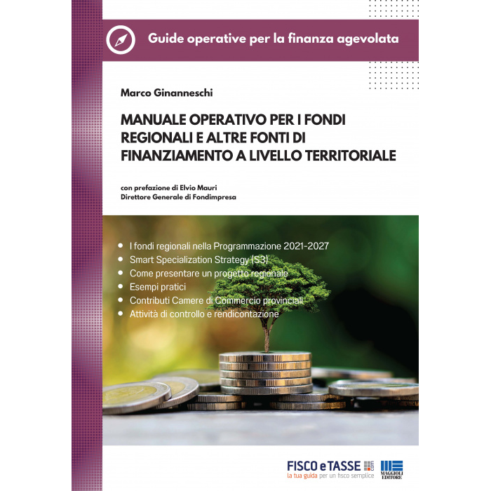 Manuale operativo fondi regionali e altri finanziamenti