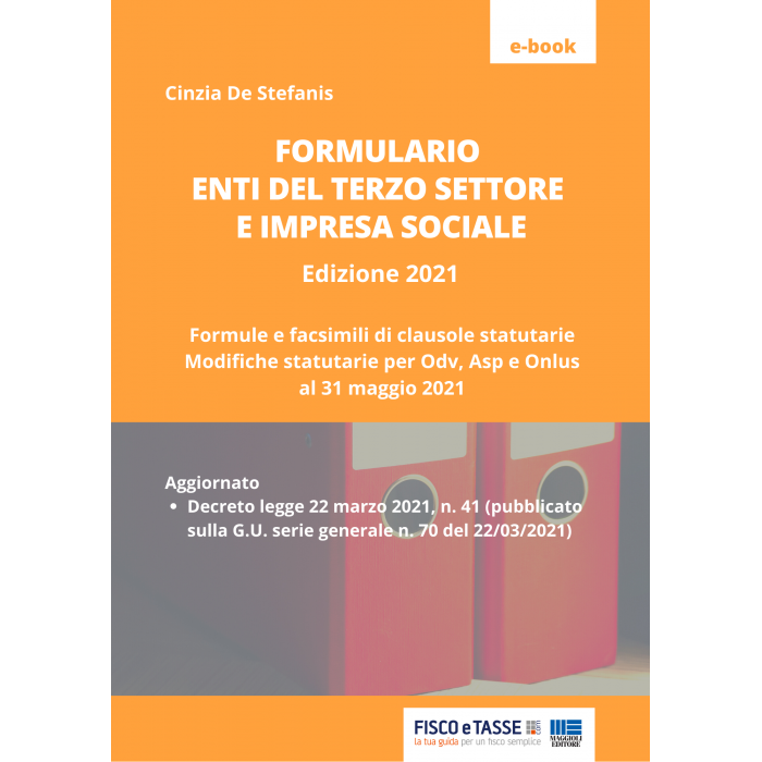 Formulario Enti Terzo Settore e Impresa sociale
