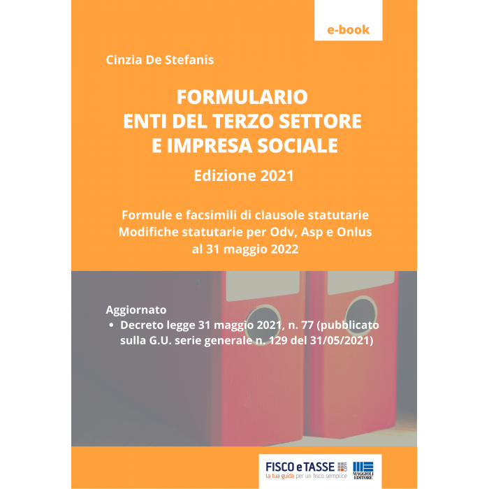 Formulario Enti Terzo Settore e Impresa sociale (eBook)