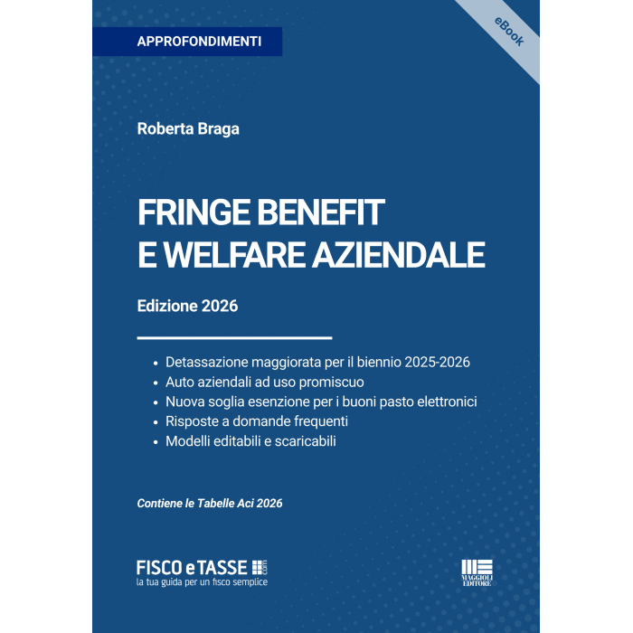 Fringe benefit e welfare aziendale | eBook 2026
