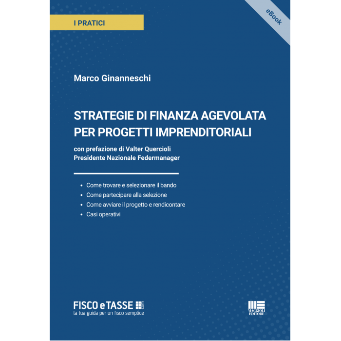 Strategie di finanza agevolata per progetti d'impresa