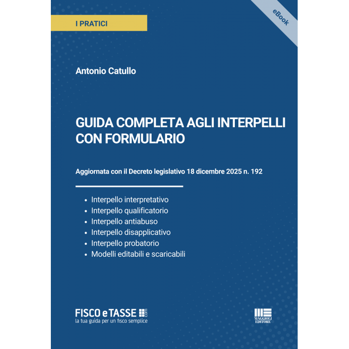 Guida completa agli interpelli con Formulario | eBook