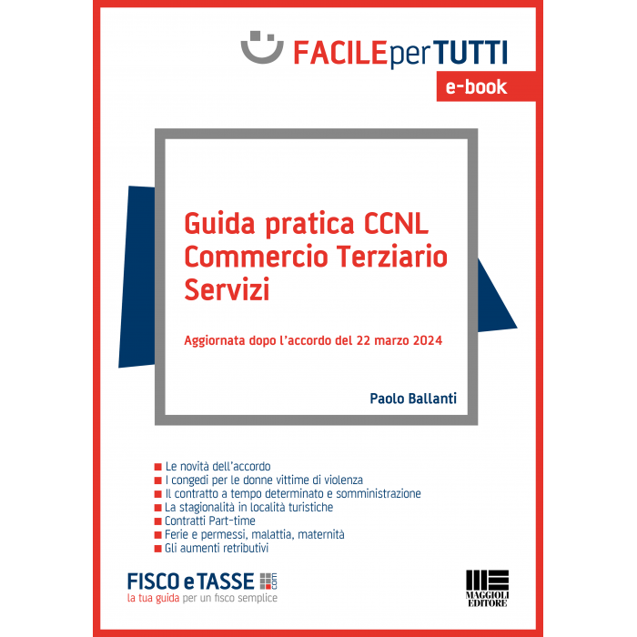 Guida pratica CCNL Commercio Terziario Servizi (eBook)