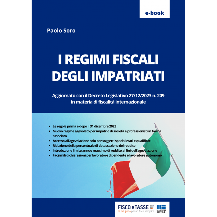 I regimi fiscali degli impatriati (eBook 2024)