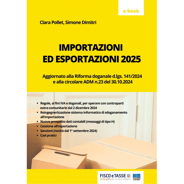 Importazioni ed esportazioni 2025 (eBook)