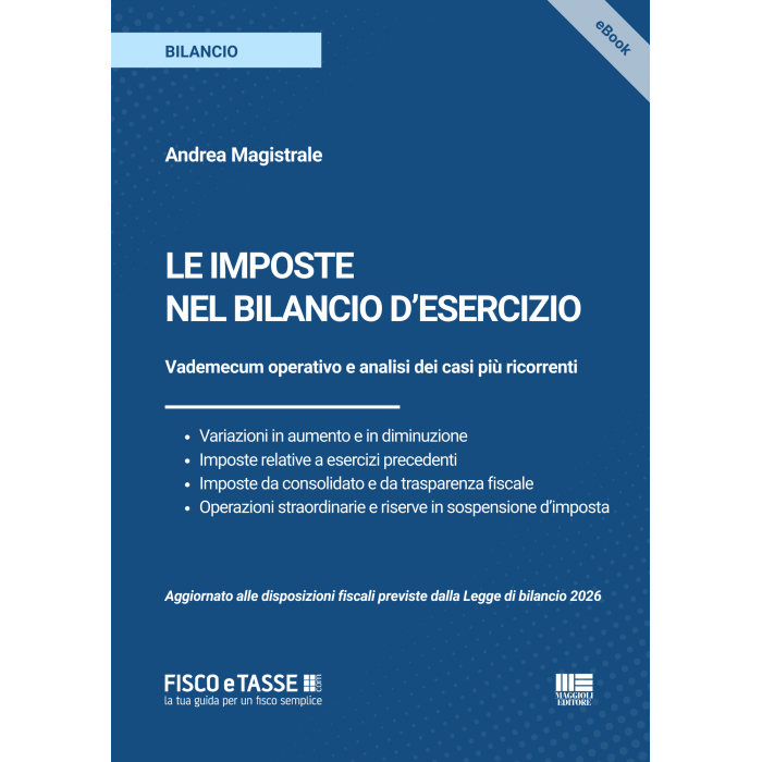 Le imposte nel Bilancio di esercizio | eBook