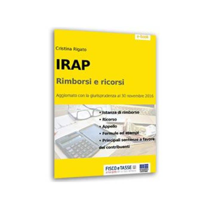 IRAP - Rimborsi e ricorsi (eBook)