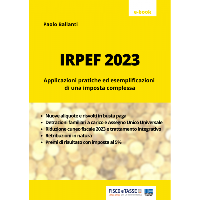 IRPEF 2023: applicazioni pratiche ed esempi (eBook)