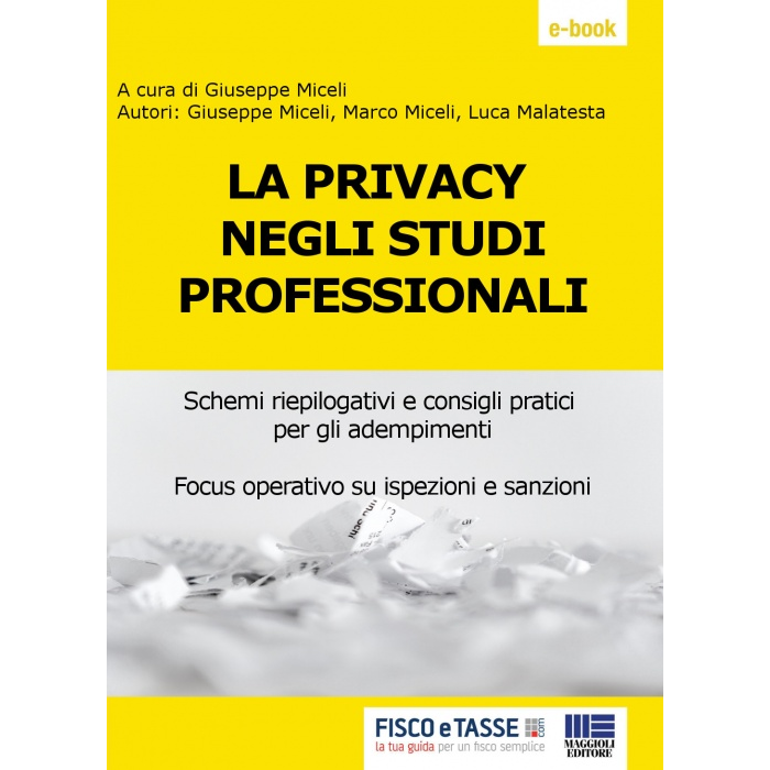 La Privacy negli studi professionali (eBook 2019)