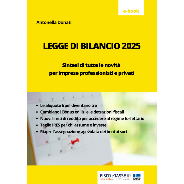 Legge di Bilancio 2025 (eBook)