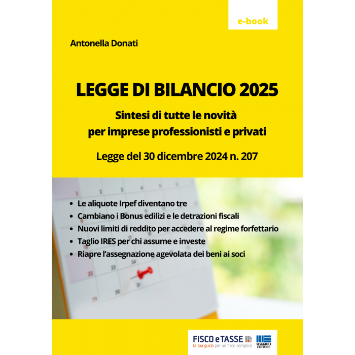 Legge di Bilancio 2025 (eBook)