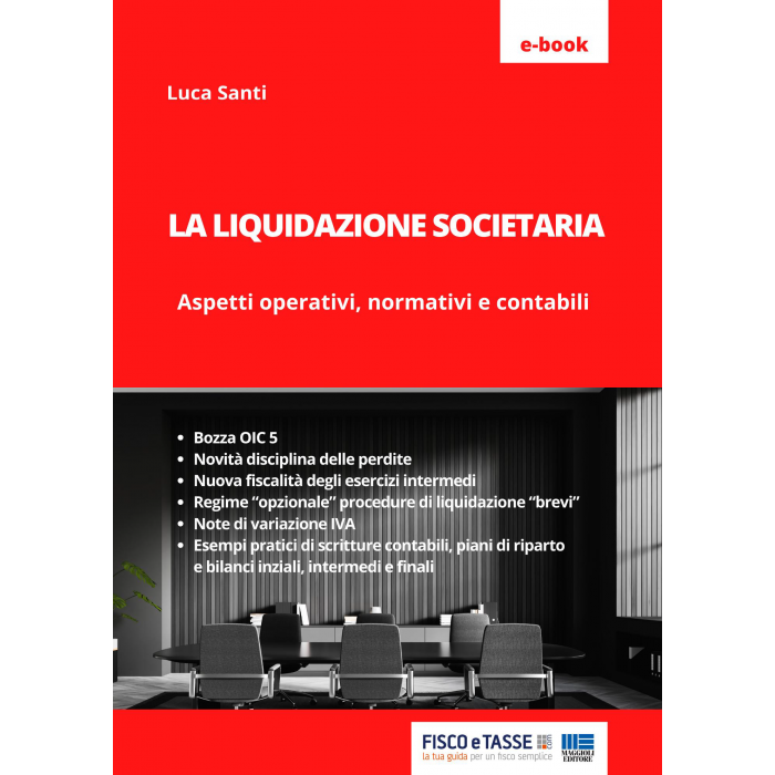 La liquidazione societaria (eBook 2025)