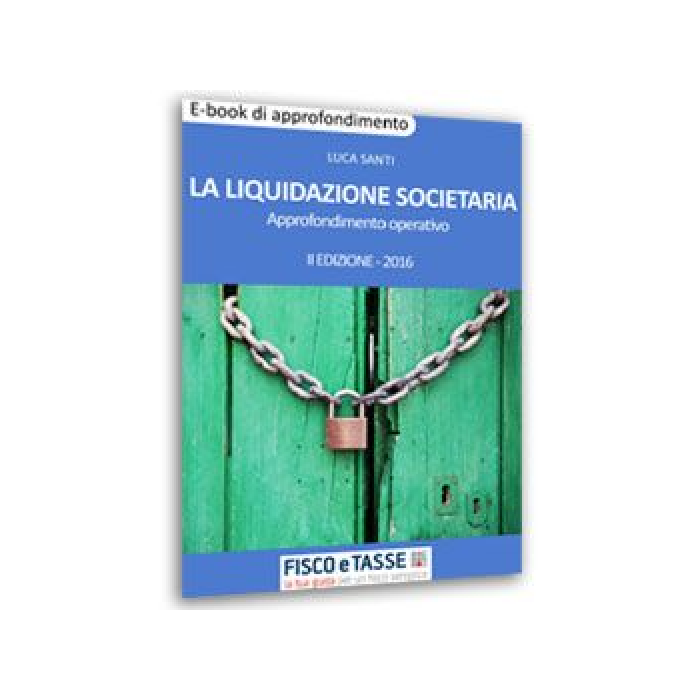 La liquidazione societaria (eBook 2016)