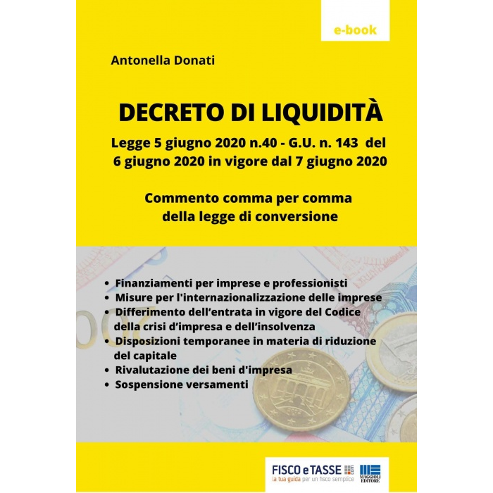 Decreto di Liquidità (eBook 2020)