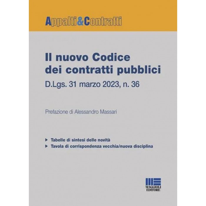 Il nuovo Codice dei contratti pubblici 2023-libro carta