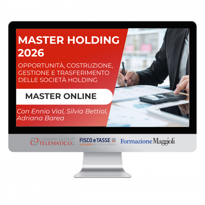Master Holding 2026: opportunità. costruzione. gestione