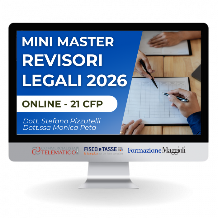 Mini Master Revisori Legali 2026 | CFP 21