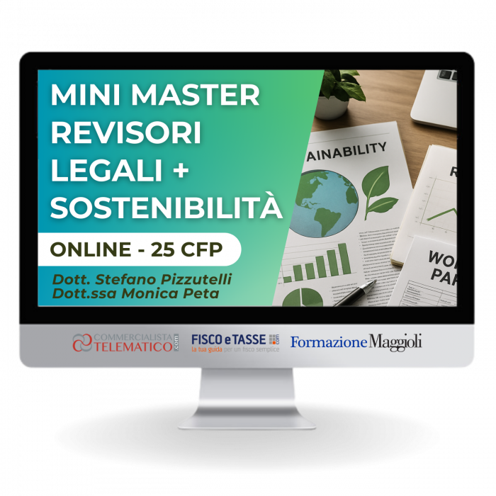 Mini Master Revisori Legali + Sostenibilità | CFP 25